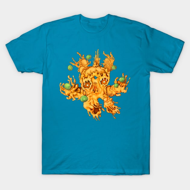 Mac and Cheese Macromancy T-Shirt by KikoeART